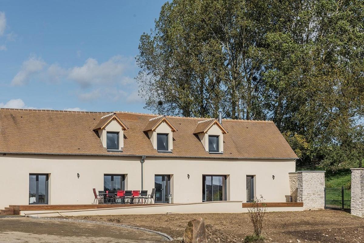 Grand Gite Des Hautes Maisons Villa Guainville Exterior photo